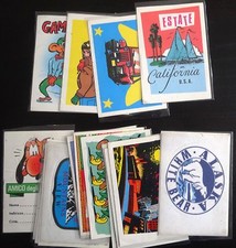 FIGURINE- STICKER THE FABULOUS 80s' EDIZONI BLU 1986 ENTRA E DEDI DISPONIBILITA'