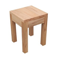Tavolino tavolo in legno massello di faggio massello. Misure: 34x34x60 cm di altezza. Misure a scelta!