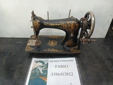 Macchina Da Cucire Durkopp Epoca Da Restaurare Funzionante Dürkopp