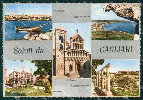 Cagliari città saluti foto - cagliari,