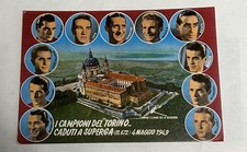Cartolina Torino - I Campioni del Torino Caduti a Superga 4 Maggio 1949 FG VG