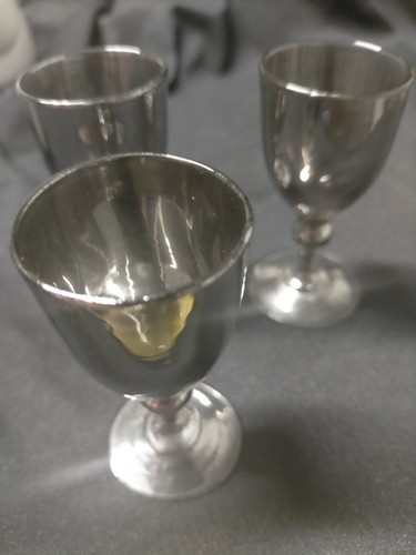 Set antico tre bicchierini - set,