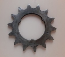 Pignone fisso per mozzo ruota posteriore bici epoca denti 14