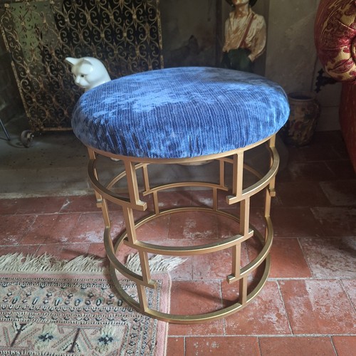 Sgabello pouf art deco - , revival