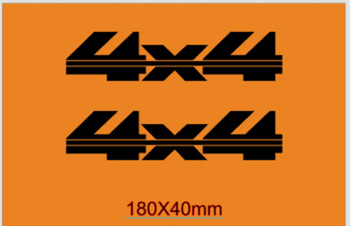 Jeep 4x4 logo kit set - jeep,