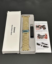 Cinturino in acciaio inox gold Apple Watch 10 9 8 SE 7 6 5 4 SE 42 44 45 49 mm