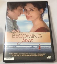 Becoming Jane DVD Anne Hathaway Jane Austen Story Ex Noleggio Come Da Foto