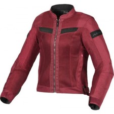 GIACCA MOTO DONNA IN CORDURA ESTIVA MACNA VELOTURA BORDEAU TAGLIA M