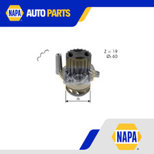 Pompa acqua adatta per SEAT IBIZA 6L1 1.9D 2002 ASY liquido di raffreddamento NAPA 045121011C 045121011CX