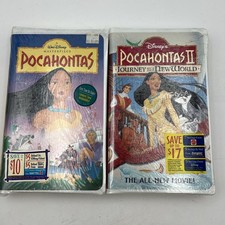 Walt Disney POCAHONTAS 1 and 2