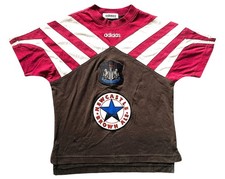 Newcastle Adidas Training Top 1995 -96 originale (buono) bambino D140 F10a