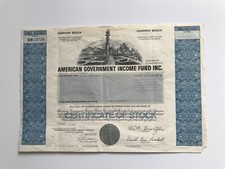 certificato azionario AMERICAN