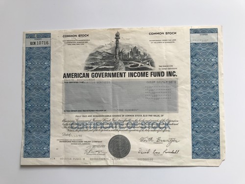 Certificato azionario american - certificato,