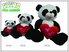 PELUCHE PANDA CON CUORE SAN