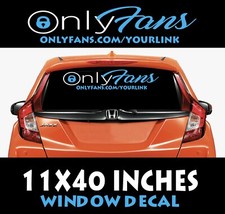 CUSTOM Onlyfans windshield