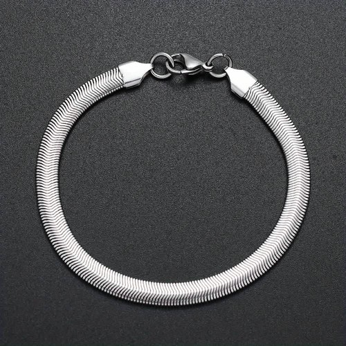 Bracciale catena serpente - , in