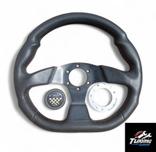 Volante sportivo Poly  Simoni Racing  ecopelle 