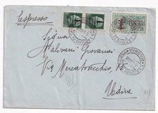 1944 - LETTERA DA S. LAZZARO DI SAVENA CON VALORI FASCETTI