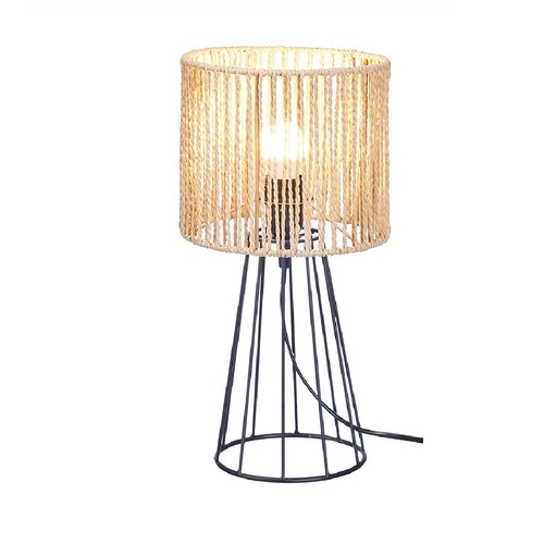 Lampada metallo corda - in,