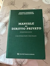 Manuale di diritto privato a