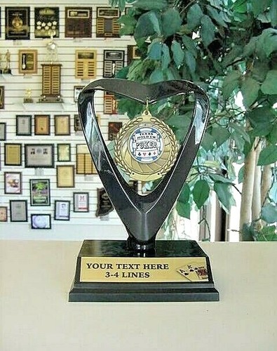 Hold poker trofeo porta - trofeo,