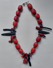 Rara antica collana di corallo