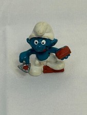 Vintage 1981 Smurfs Bricklayer