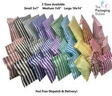 Borse di carta a righe