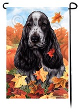 Falling Leaves Garden Flag -
