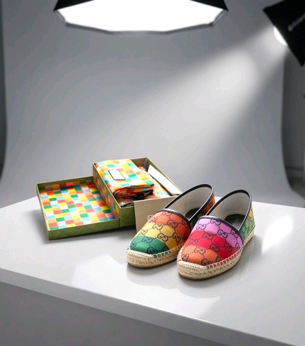 Gucci rainbow espadrillas - gg,