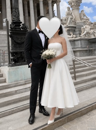 Abito sposa linea senza - linea,