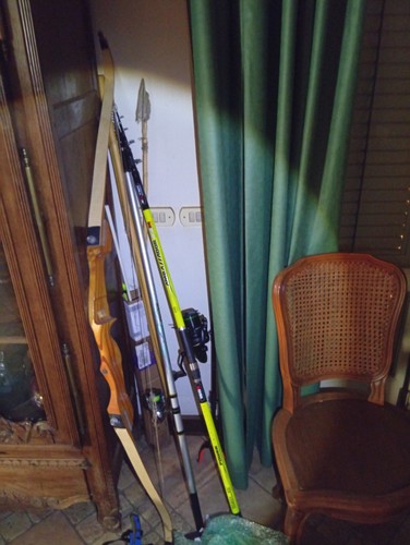Canna con mulinello shimano - canna,