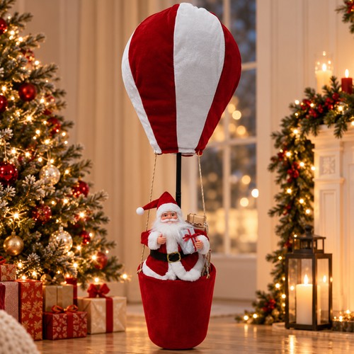 Mongolfiera babbo natale - di,