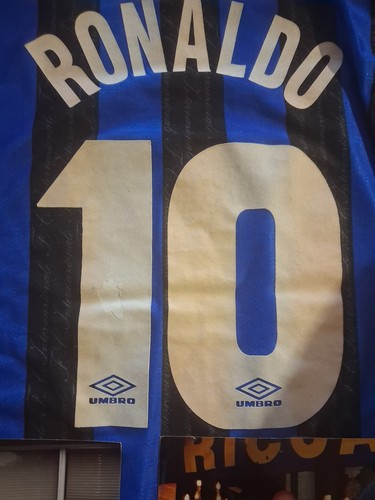 Match worn inter ronaldo - worn,