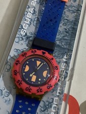 SWATCH SCUBA 1990 DEEP BLUE