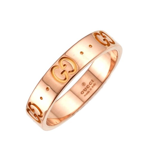 Anello icona gucci oro - anello, 18