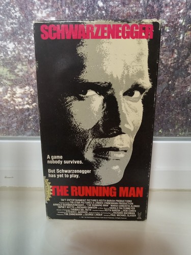 The running man - running, vhs