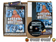 Legends of Wrestling PS2 - UK PAL OTTIME CONDIZIONI con Reg - Confezione Alta Qualità