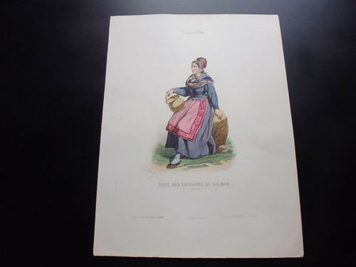 Gravure couleur musée de - couleur,