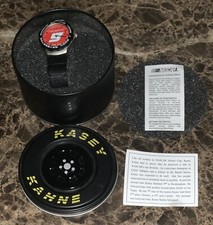 Orologio Kasey Kahne NASCAR 2004 Rookie Of The Year Game Time latta originale NUOVO