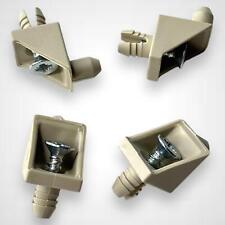 4 supporti da pavimento beige · per IKEA PAX, BILLY, KOMP · pezzo di ricambio per IKEA #115344