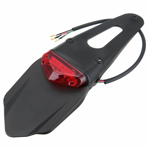 Moto rosso led posteriore - moto,