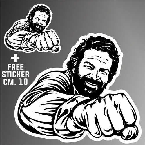 Adesivo bud spencer - adesivo,