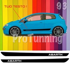 Strisce Fiat Grande Punto Abarth Evo Auto Adesivo Tuning PVC Decal Sticker Vinil