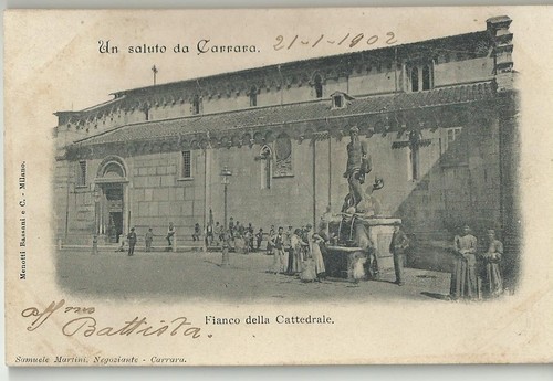 Carrara saluto da - un,