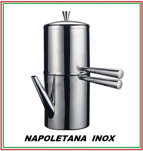 Caffettiera napoletana acciaio - caffettiera,