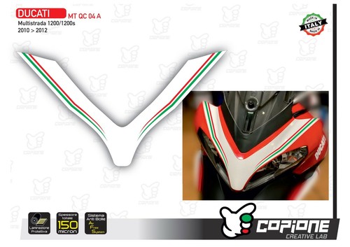 Adesivi cupolino becco ducati - adesivi,