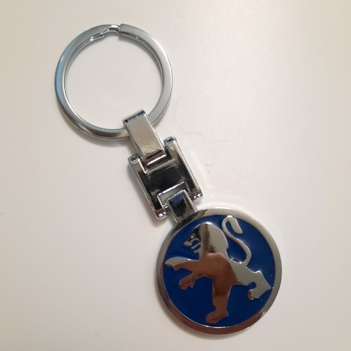 Portachiavi peugeot tondo blu - peugeot,