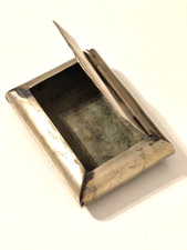 Antica tabacchiera argentato