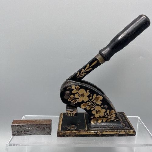 Letter press embossing stamp - embossing,